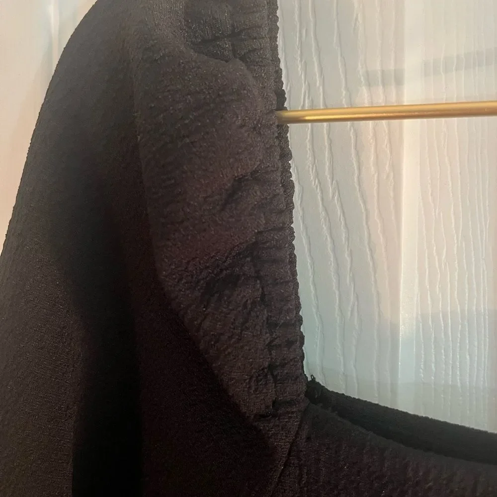 Madewell Crepe Puff Sleeve Blouse